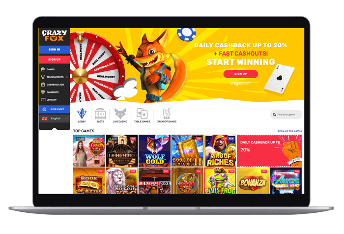 Mockup NL Crazy Fox