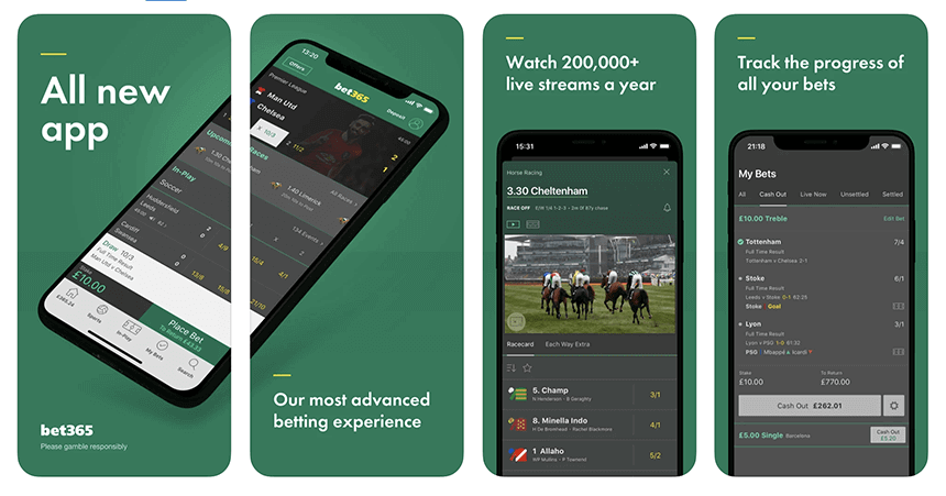 Bet365 mobiele app