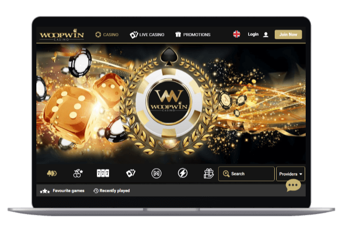 Woopwin casino mockup