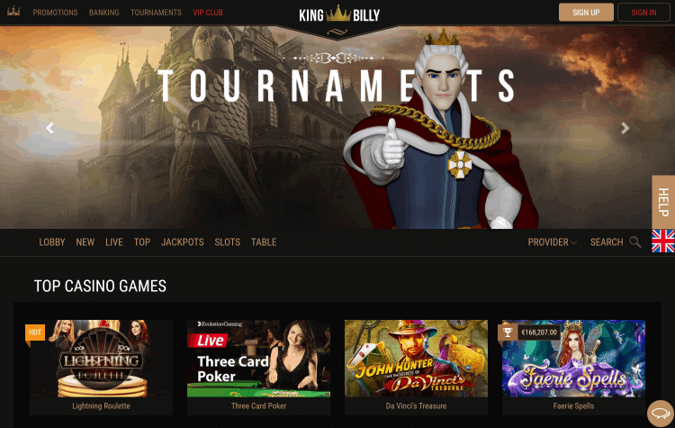 King Billy Casino