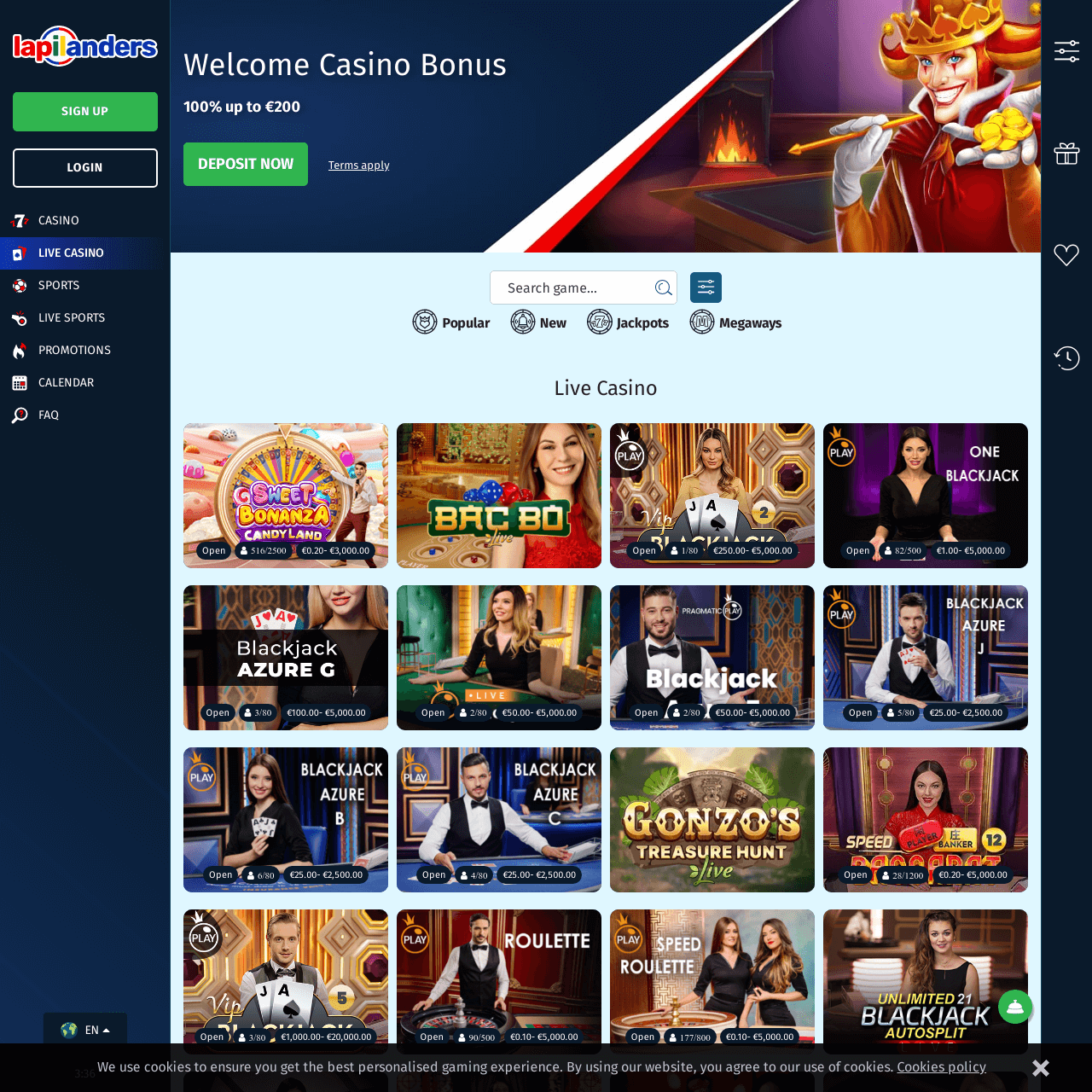 Casino - Lapilanders