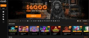 king johnnie casino homepage