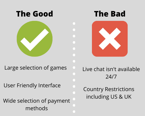 Lapilanders Casino Pros and Cons