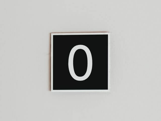 0 nummer