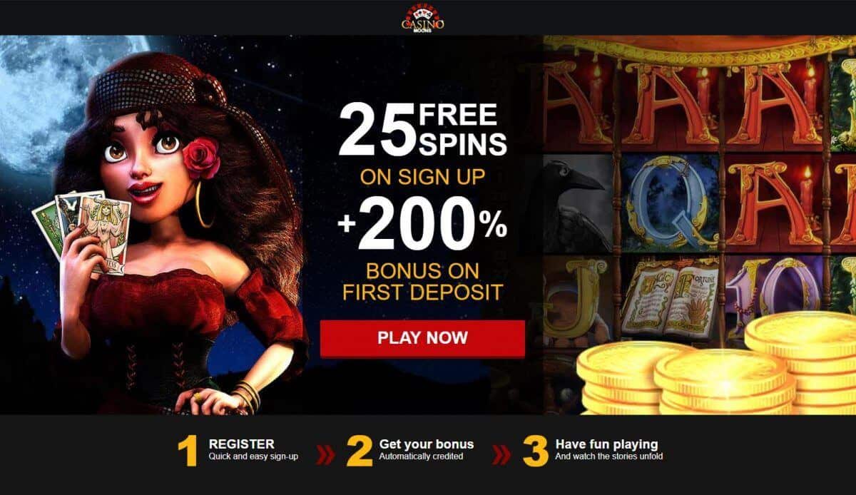 Casino Moons Bonuses