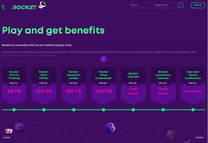 Rocket Casino Loyalty Club
