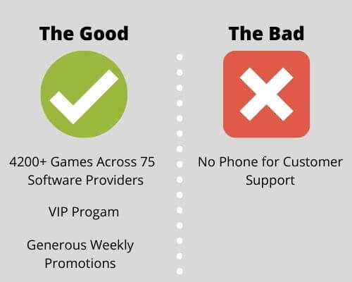 National Casino Pros & Cons