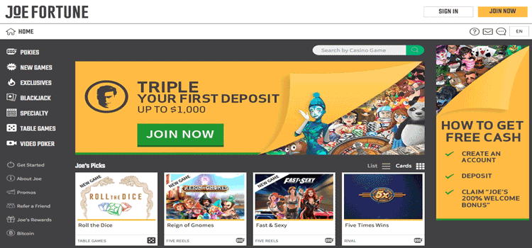 Joe-Fortune-Homepage-AU