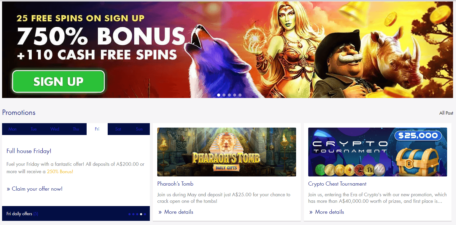Lucky Draw Casino Bonuses