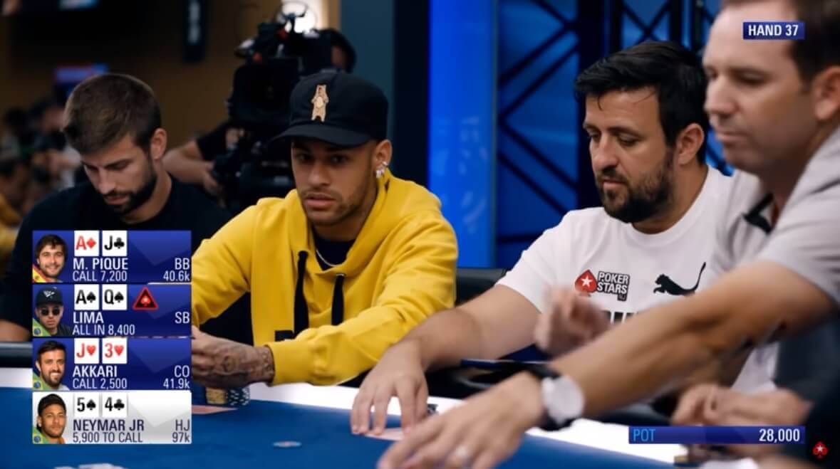neymar pokerstars