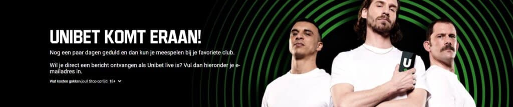 unibet komt eraan