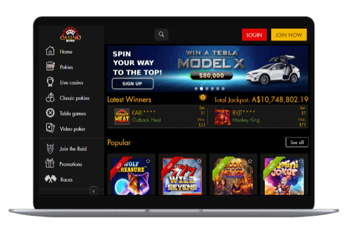 Casinomoons Mockup AU
