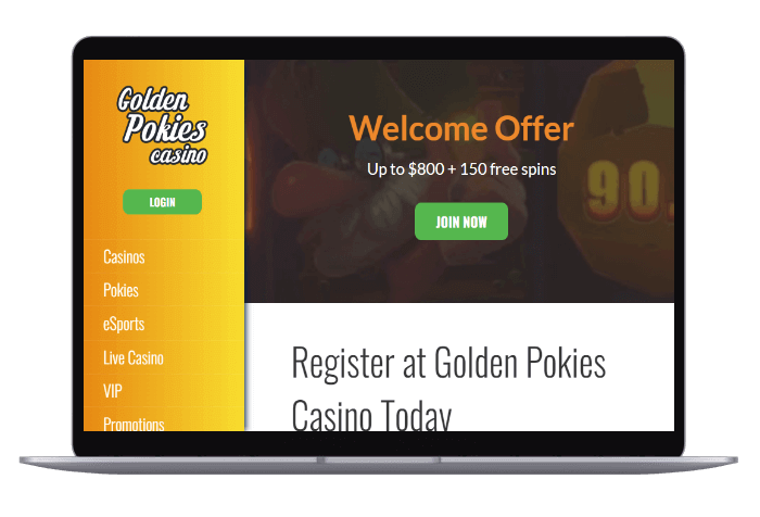 Goldenpokies mockup