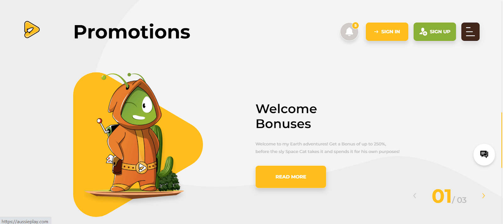 Aussie Play Casino Bonuses