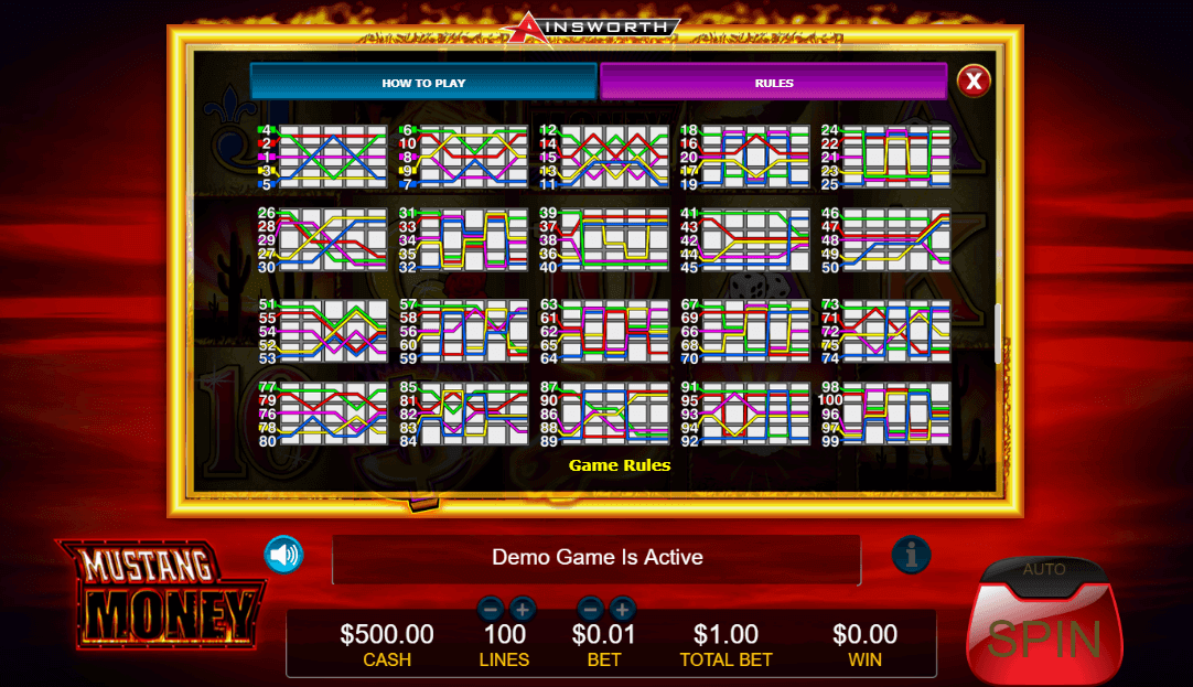 Mustang Money Gameplay