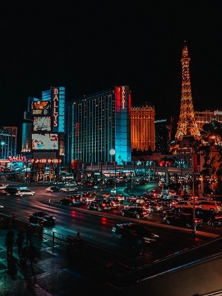avond las vegas