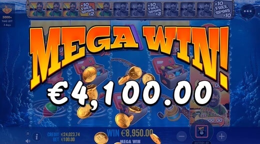 big bass bonanza mega win