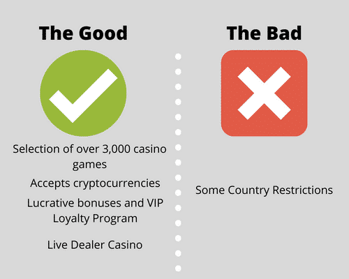 Olympia Casino Pros & Cons