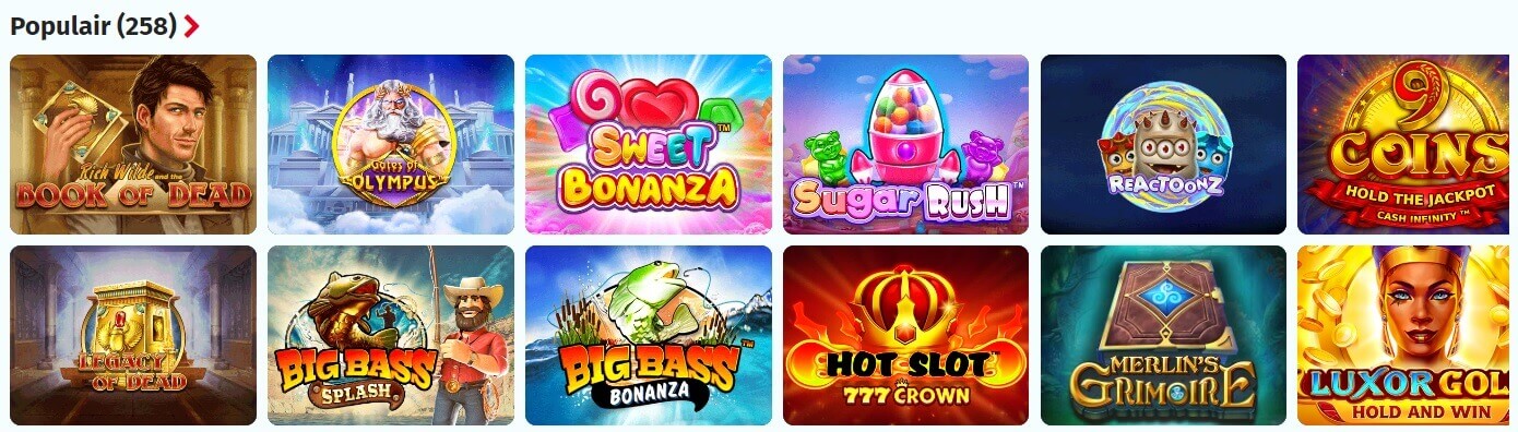 populaire slots lapilanders