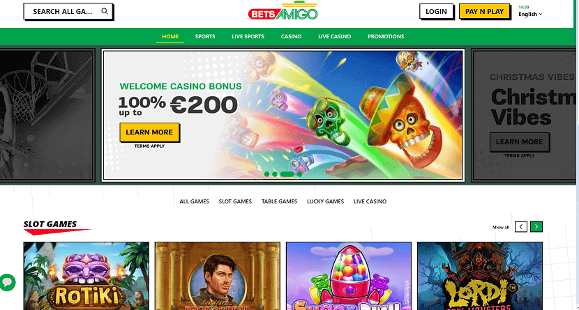 BetsAmigo screenshot
