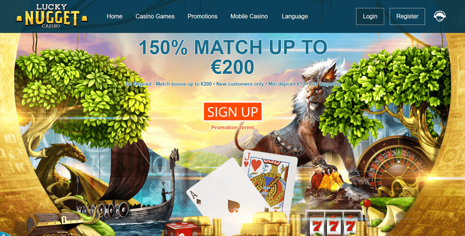 Lucky Nugget Casino Bonuses