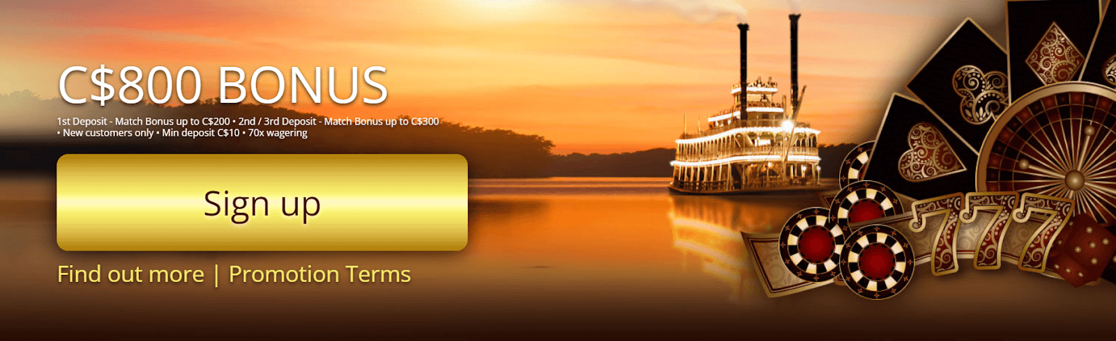 River Belle Casino Bonuses
