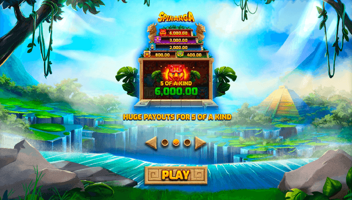Sunday delight offering 100 free spins on Spinanga by ELA's online slot.