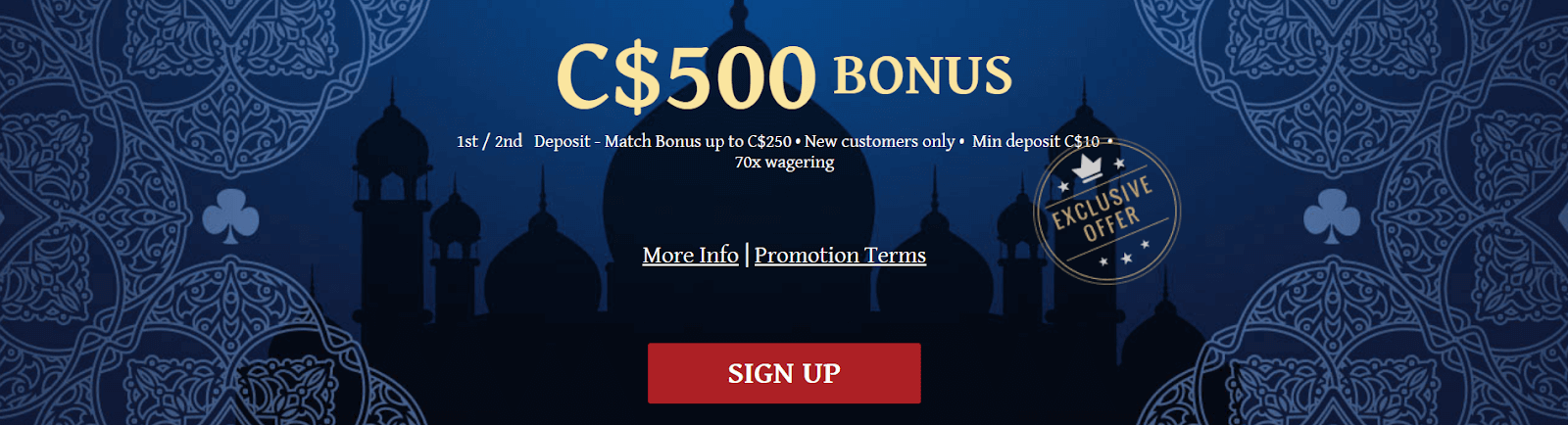 7 Sultans Casino Bonuses
