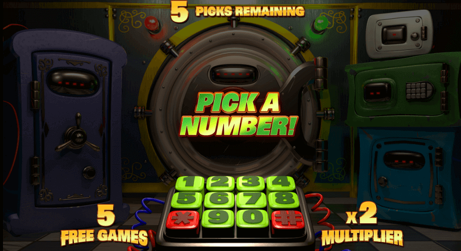 The thrill intensifies as you attempt to crack open safes in Cash Bandits.