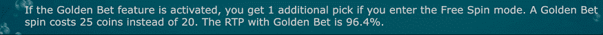 Dissecting the Golden Bet Feature on Golden Fish Tanks