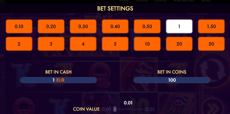 To achieve a win, line up 3 or more matching symbols from left to right. With card suits offering up to 15x, ancient artifacts up to 75x, the pharaoh up to 200x, and the central character up to 500x, there is a wealth of win potential. The special symbol, functioning as both Wild and Scatter, pays up to 20x.