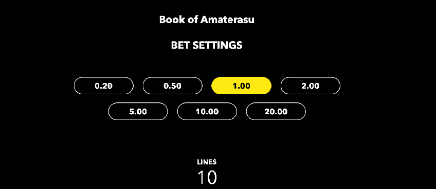 After acquainting yourself with the rules, decide on your spin stake from AU$0.20 to AU$20. Fixed lines eliminate the need for further adjustments. Once ready, press play or initiate autoplay.