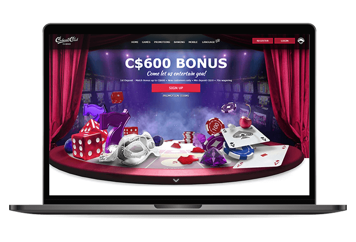 Cabaret club casino canada mockup