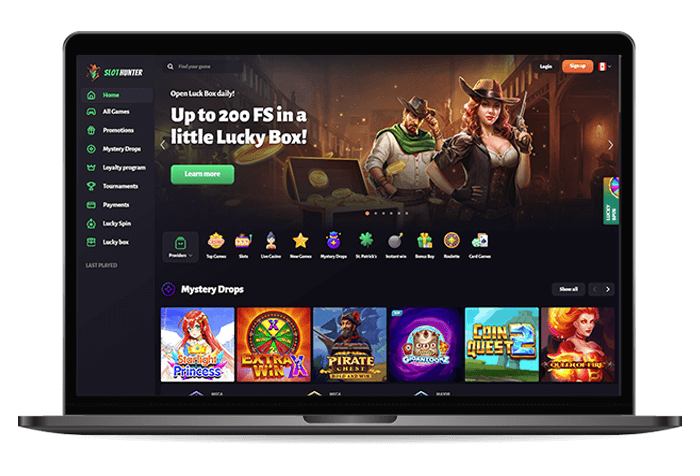 Examine Slothunter Online Casino Canada: A Mockup