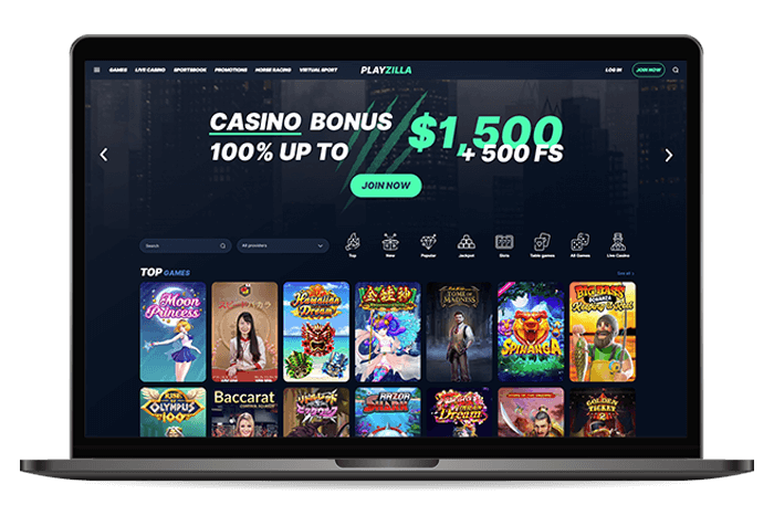 Navigate Playzilla Online Casino Canada: A Mockup