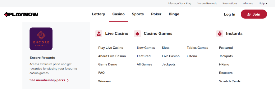 PlayNow’s CA online casino is filled to the brim with classic Canadian favorites—including slots, table games, and more.