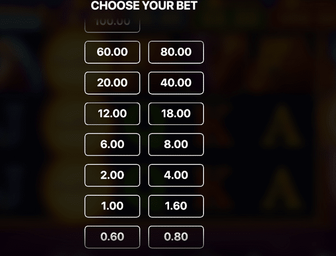 Triggering 3 scatter symbols awards 8 free spins on this casino pokie