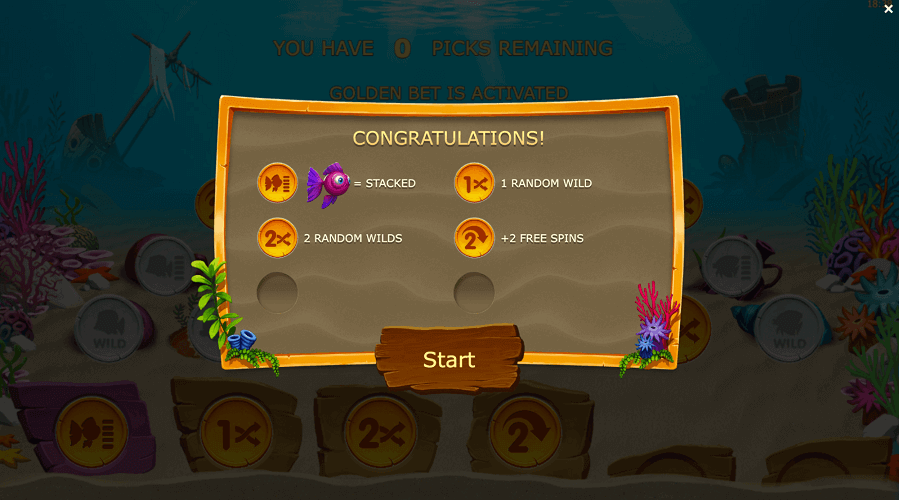 Congrats! You've nabbed a win in Golden Fish Tank!