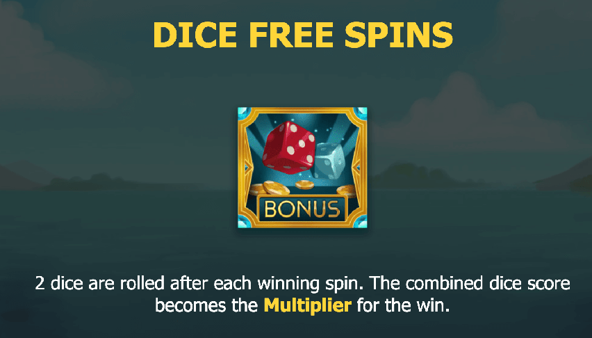 Dice free spins in mode