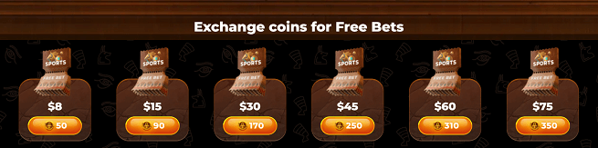Free bets Online casino games