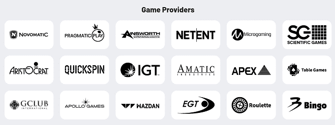 The Luckzie Online Casino Discovery Page for Games and Providers