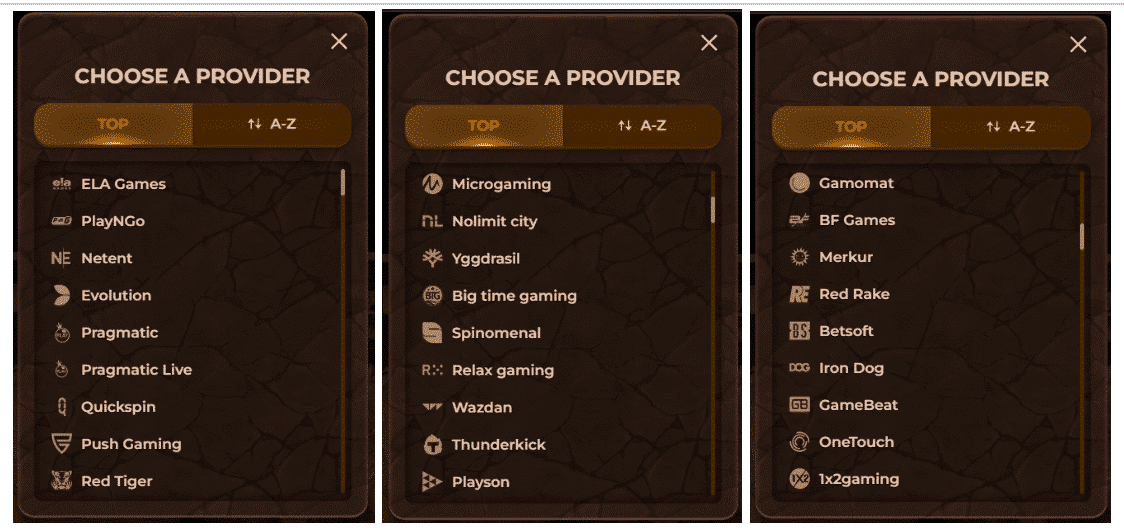 Provider choices
