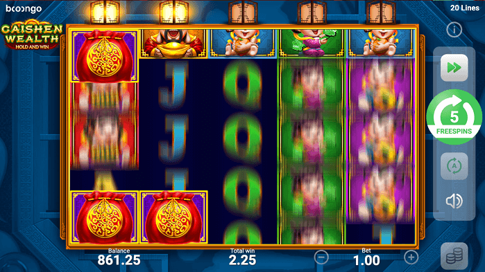 Enjoy the Excitement of Spinning the Reels in Caishen Wealth