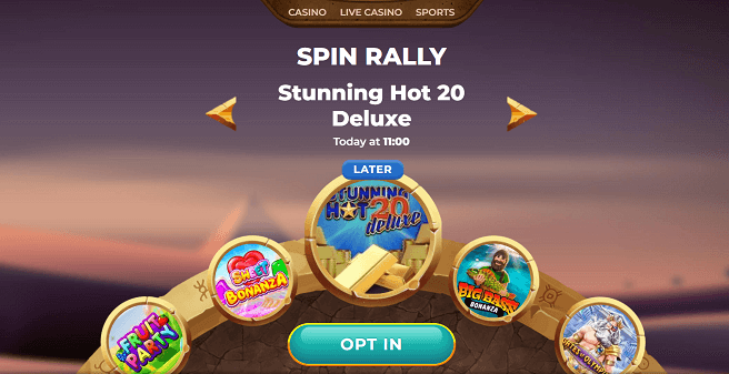 Spinrally Amunra Online Casino