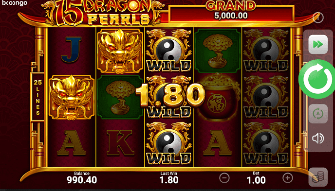 Step into the enchanting realm of 15 Dragon Pearls: Hold and Win, where Aussie adventurers will journey into an authentic Asian village. While navigating the reels, players may unearth valuable artifacts and hidden treasures, offering the potential for substantial rewards. Those willing to brave the quest might find gold coins that trigger thrilling re-spin and jackpot rounds, while a gold vault awaits those who assemble the right Scatter combinations.