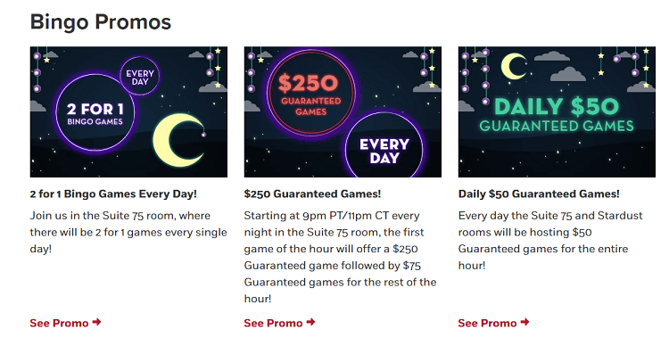 bingo promos