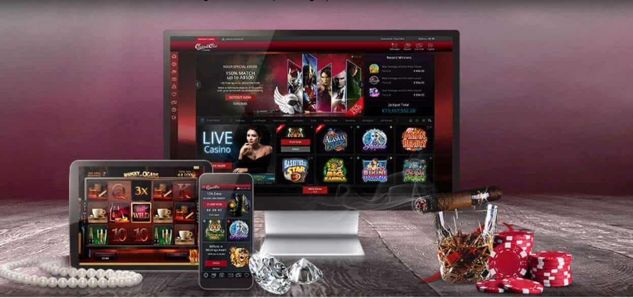 Cabaret Club Casino Interface