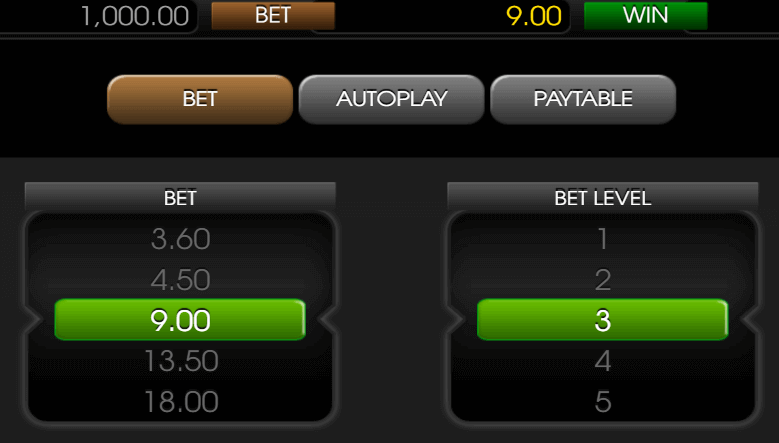To get rolling, tap the three-line icon on the left side and choose your bet from one of five levels, broadening the game’s appeal to players with varying budgets down under.