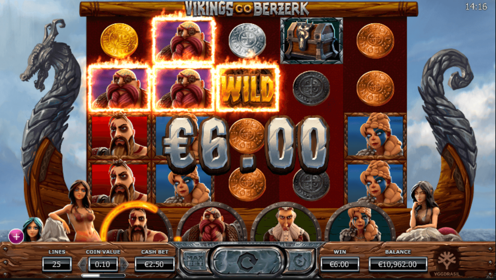 in game theme vikings go berzerk