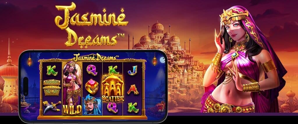 jasmine dromen slot banner